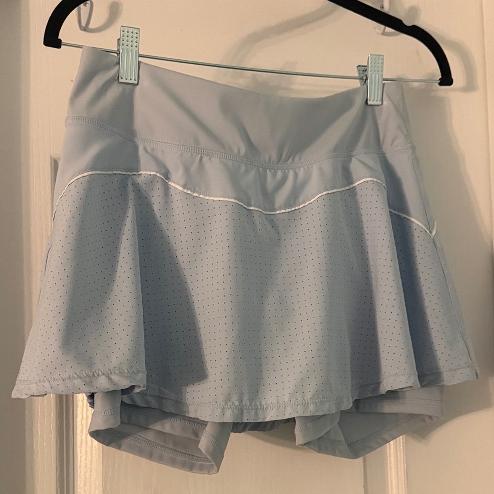 Mono B Light Blue Athletic Skort